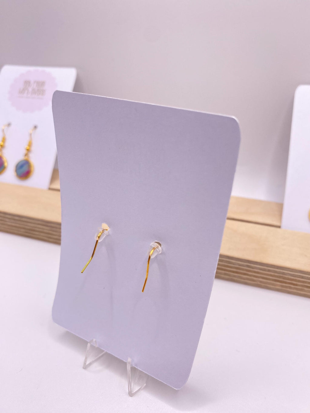 Upcycled Fabric Earrings – Handmade Sustainable Gift for Her