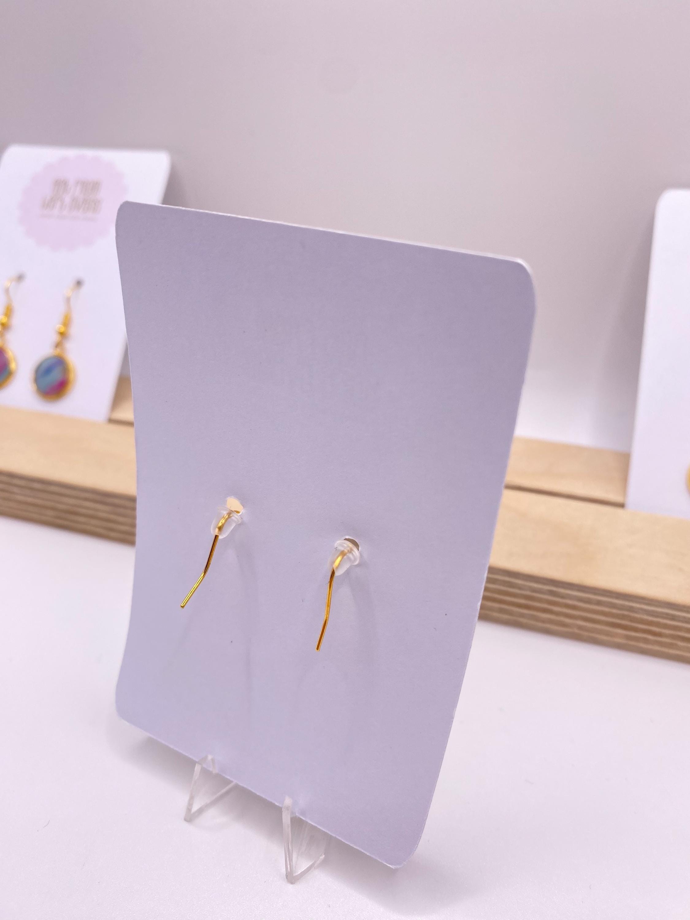 Upcycled Fabric Earrings – Handmade Sustainable Gift for Her